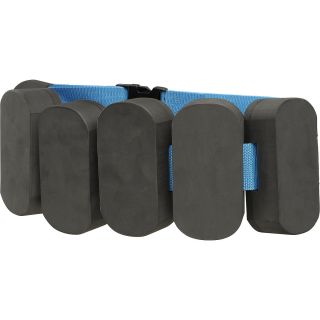TYR Aquatic Fitness Floatation Belt, Black/blue