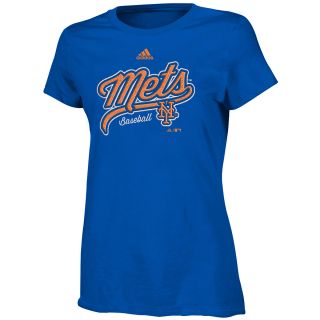 adidas Girls New York Mets Like Amazing Short Sleeve T Shirt   Size Xl