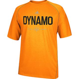 adidas Mens Houston Dynamo Authentic ClimaLite Short Sleeve T Shirt   Size