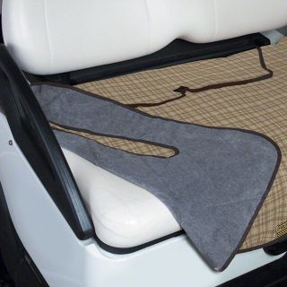 Classic Accessories Golf Seat Blanket, Tan Plaid (40 015 01370100)