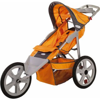 InSTEP Flash Fixed Wheel Double Jogging Stroller (11 AR208)