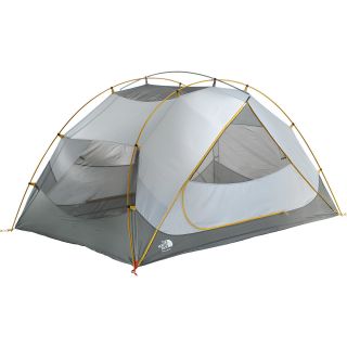 THE NORTH FACE Talus 3 Tent, Castor Grey/yellow