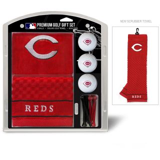 Team Golf MLB Cincinnati Reds Embroidered Towel Gift Set (637556956200)