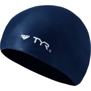 TYR Wrinkle Free Silicone Cap, Navy
