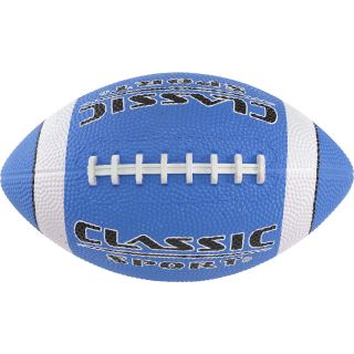 CLASSIC SPORT 10 Youth Rubber Football   Size 3, Blue