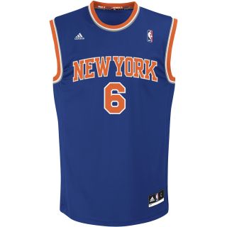 adidas Mens New York Knicks Tyson Chandler Replica Road Jersey   Size Xl, Red