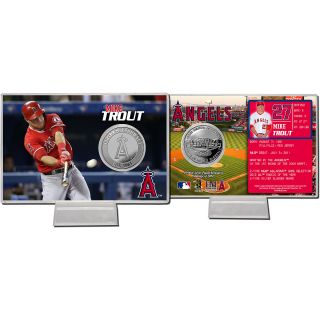 The Highland Mint Mike Trout Silver Coin Card (MTR14SPCCK)