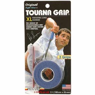 Tourna Grip Original XL 3 Pack, Blue (TG 1 XL)