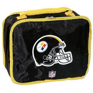 Concept One Pittsburgh Steelers Durable 70D Nylon PVC Insulated Team Logo Lunch