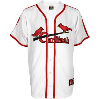 Majestic Athletic St. Louis Cardinals Stan Musial Replica Cooperstown Home