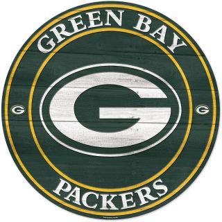 Wincraft Green Bay Packers Round Wooden Sign (56635011)