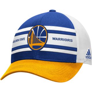 adidas Mens Golden State Warriors Trucker Snapback Cap, Multi Team
