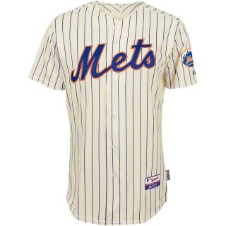 Majestic Athletic New York Mets Blank Authentic Home Cool Base Jersey   Size