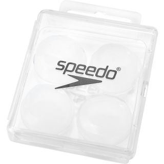 SPEEDO Silicone Ear Plugs, 2 Sets, White