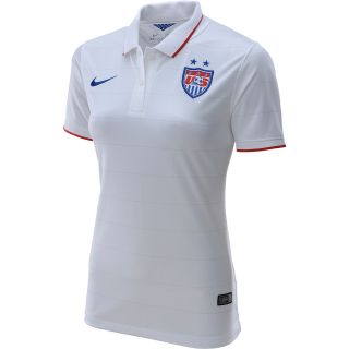 NIKE Womens 2014 USA Stadium Replica Short Sleeve Soccer Jersey   Size Xl,