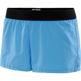 SOFFE Juniors 4 Way Stretch Run Shorts   Size XS/Extra Small, Bonnie Blue