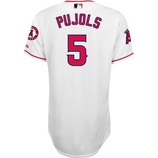 Majestic Athletic Los Angeles Angels Albert Pujols Big & Tall Authentic Home