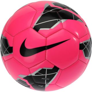 NIKE Pitch Soccer Ball   Size 3, Pink/black