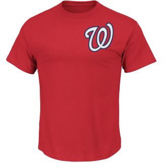 MAJESTIC ATHLETIC Mens Washington Nationals Bryce Harper Player Name And