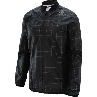 adidas Mens Supernova Jacket   Size Large, Black/night Shade