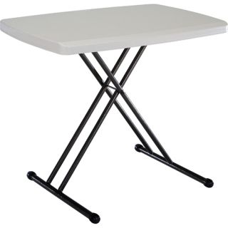 Lifetime Personal Folding Table (Case Pack of 4 Tables)   Size 30x20, Almond