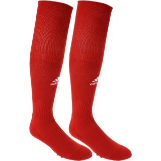 adidas Rivalry Soccer Socks   2 Pack   Size Medium, Red/white