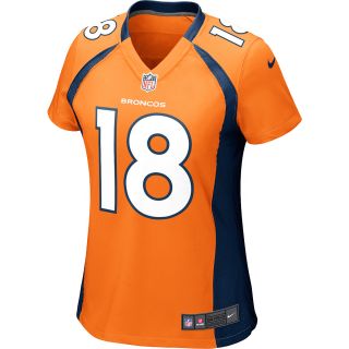 NIKE Womens Denver Broncos Peyton Manning Game Team Color Jersey   Size
