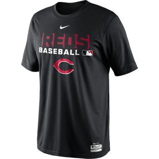 NIKE Mens Cincinnati Reds Dri FIT Legend Team Issue Short Sleeve T Shirt  