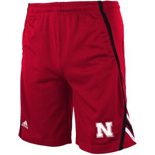 adidas Youth Nebraska Cornhuskers ClimaLite Sideline Shorts   Size Large