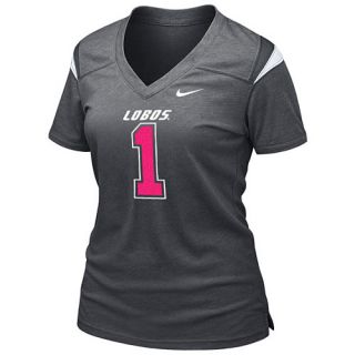 NIKE Womens New Mexico Lobos Spring 2013 Alternate Touchdown T Shirt   Size