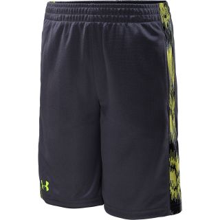 UNDER ARMOUR Little Boys Ultimate Seismic Shorts   Size 4, Charcoal