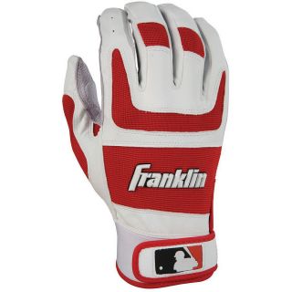 Franklin Shok Sorb Pro Series Home & Away Youth Gloves   Size Small, Red