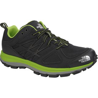 THE NORTH FACE Mens Litewave Low Trail Shoes   Size 8.5, Black/green