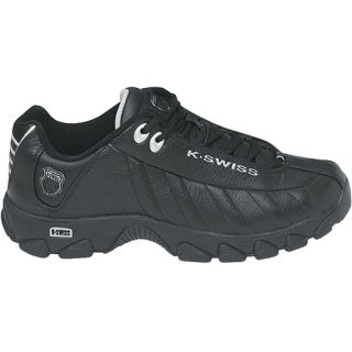 K Swiss ST329 Classic Shoes Mens   Size 11.5, Black/silver (824484041157)