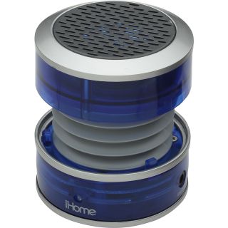 IHOME Portable Multimedia Speaker, Blue