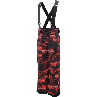 SPYDER Boys Propulsion Pants   Size 12, Red/black