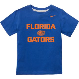 NIKE Youth Florida Gators Practice Short Sleeve T Shirt   Size Small, Royal