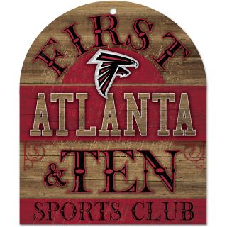 Wincraft Atlanta Falcons 10X11 Club Wood Sign (91121010)