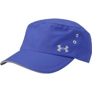UNDER ARMOUR Womens Fly By Military Cap, Purple/blue
