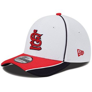 NEW ERA Mens St. Louis Cardinals Abrasion Plus 39THIRTY Stretch Fit Cap   Size