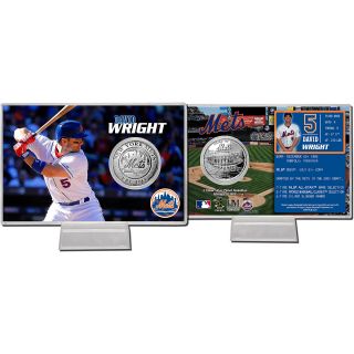 The Highland Mint David Wright Silver Coin Card (DW14SPCCK)