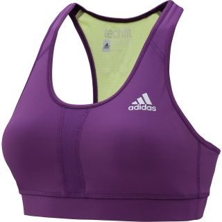adidas Womens TechFit Molded Cup Sports Bra   Size XS/Extra Small, Tribe