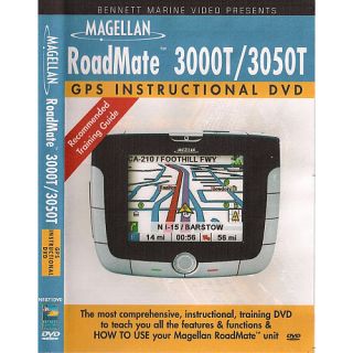 Bennett Marine Instructional DVD for the Magellan RoadMate 3000T and 3050T