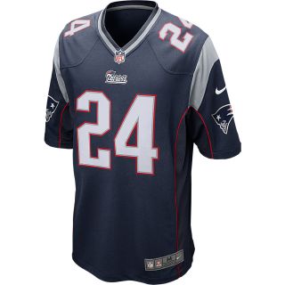 NIKE Mens New England Patriots Darrelle Revis Game Team Color Jersey   Size