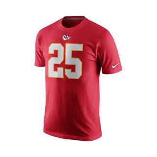 NIKE Mens Kansas City Chiefs Jamaal Charles Player Pride Name And Number T 
