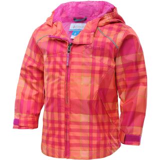 COLUMBIA Toddler Girls Wet Reflect Jacket   Size 4t, Groovy Pink