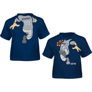 NFL Team Apparel Toddler Boys Seattle Seahawks Dream Job Short Sleeve T Shirt  