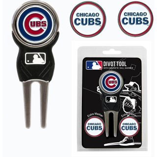 Team Golf MLB Chicago Cubs 3 Marker Signature Divot Tool Pack (637556954459)