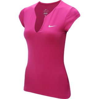 NIKE Womens Pure Short Sleeve Tennis Shirt   Size XS/Extra Small,