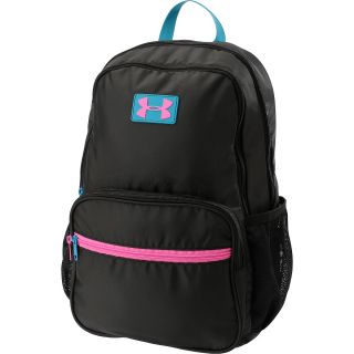 UNDER ARMOUR Girls Great Escape Backpack, Black/teal